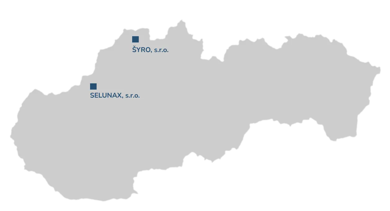 Mapa Slovenska
